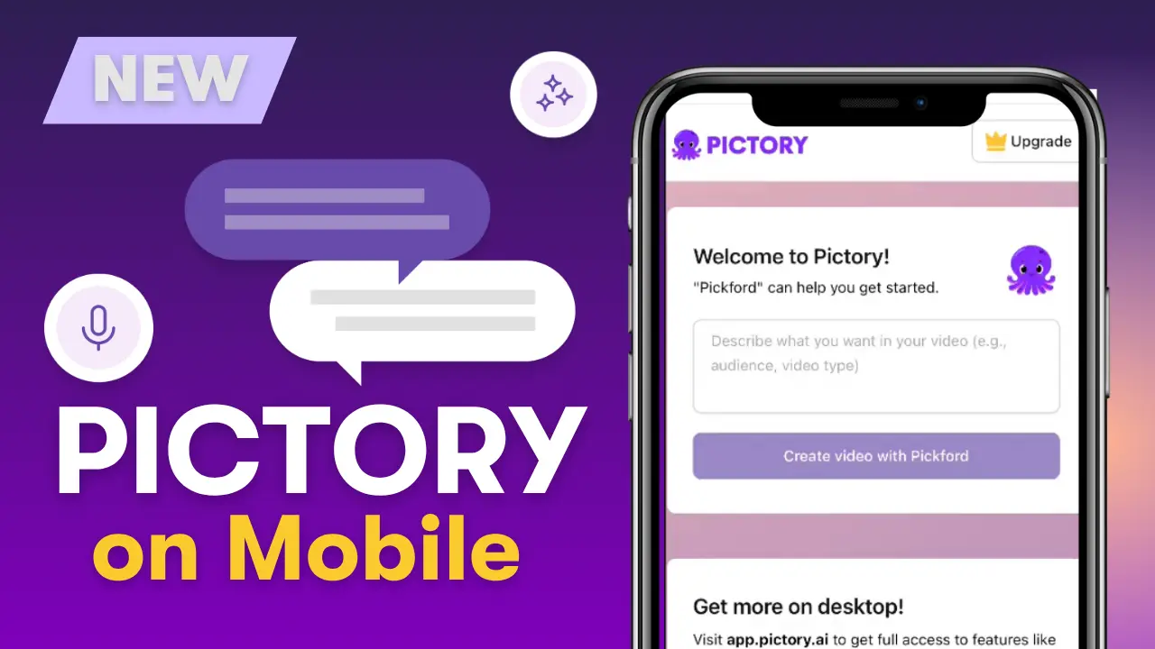 How to Use Pictory Mobile Experience | Create Videos on Your Phone! Pictory 2026 Tutorial