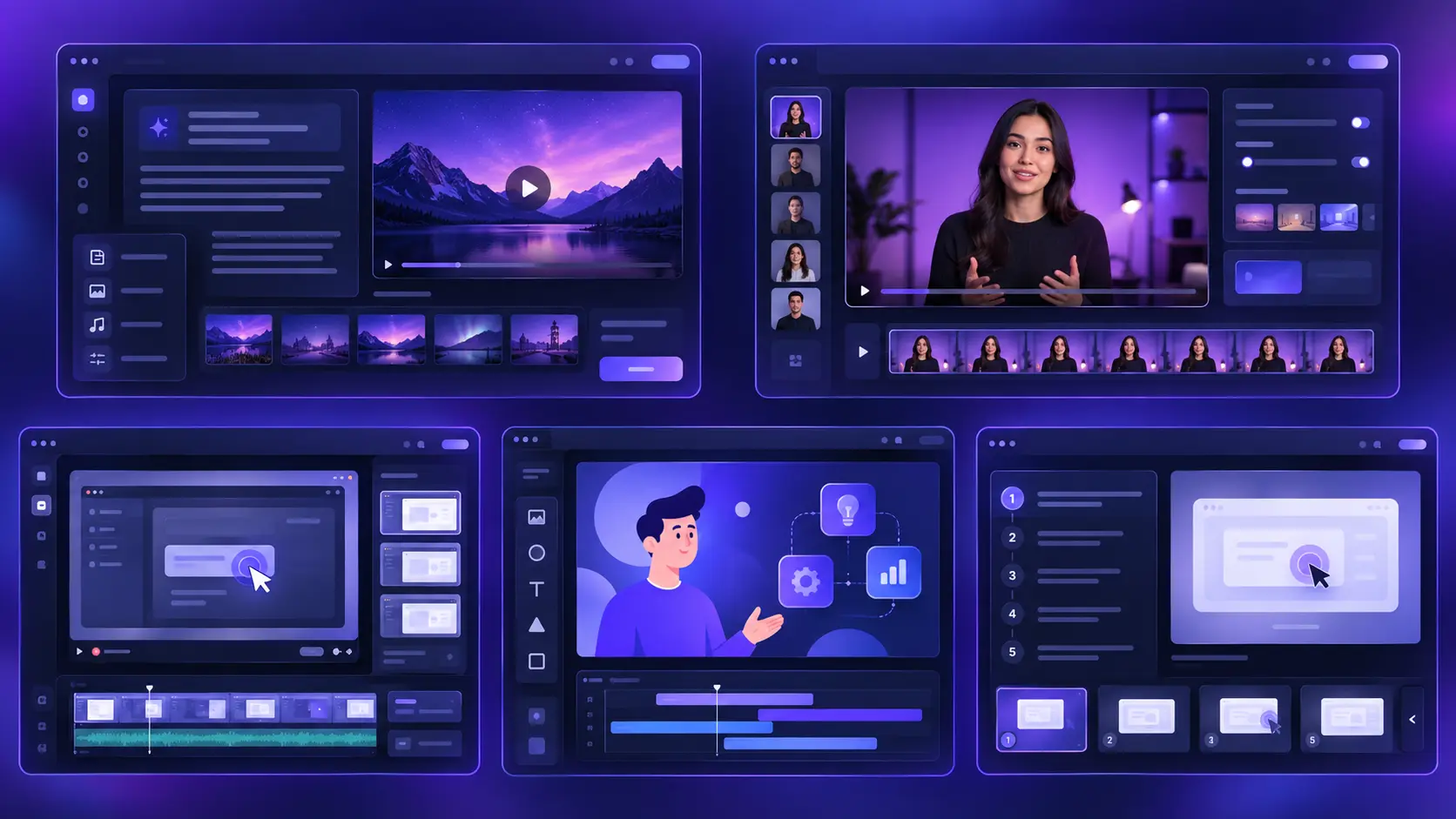 Seven video tools for learning and development compared side by side