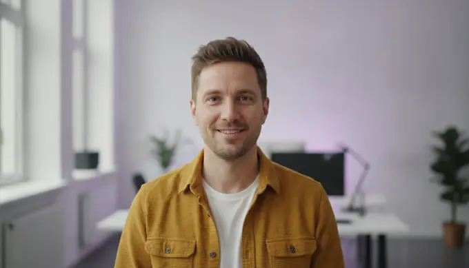 A social media agency lead in a clip cut from a client webinar, with the clips ticked off